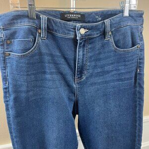 NWOT Liverpool Los Angeles The Ankle Skinny Jeans - 14